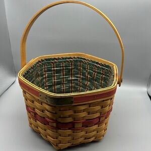 Longaberger vintage handwoven basket